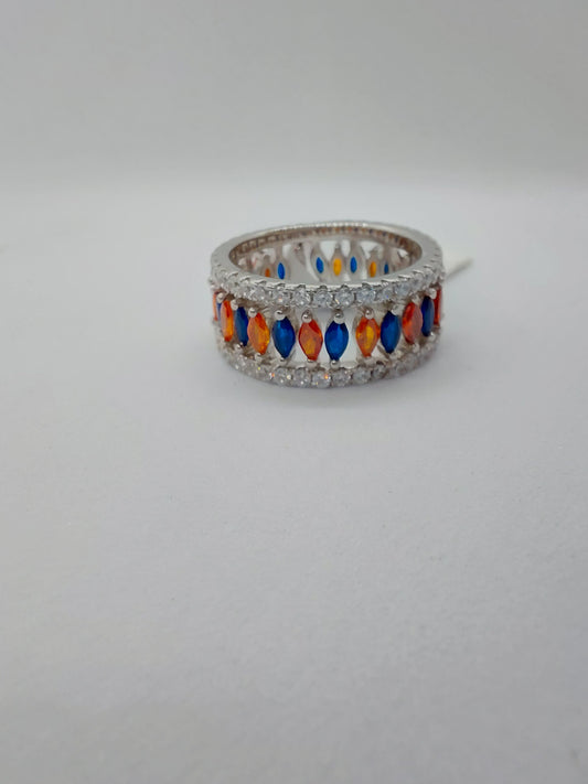 Exclusive 3 in 1 tricolour 925 ring