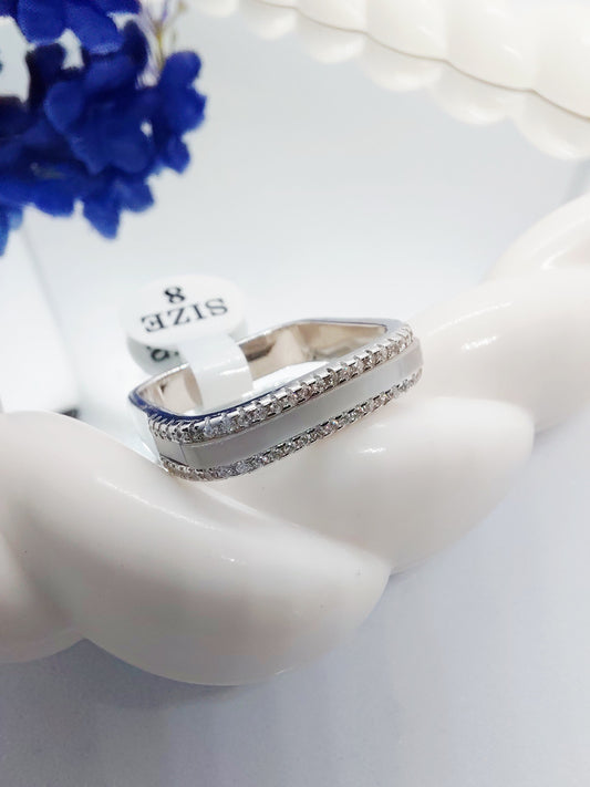 The squared elegance (mother of pearl)