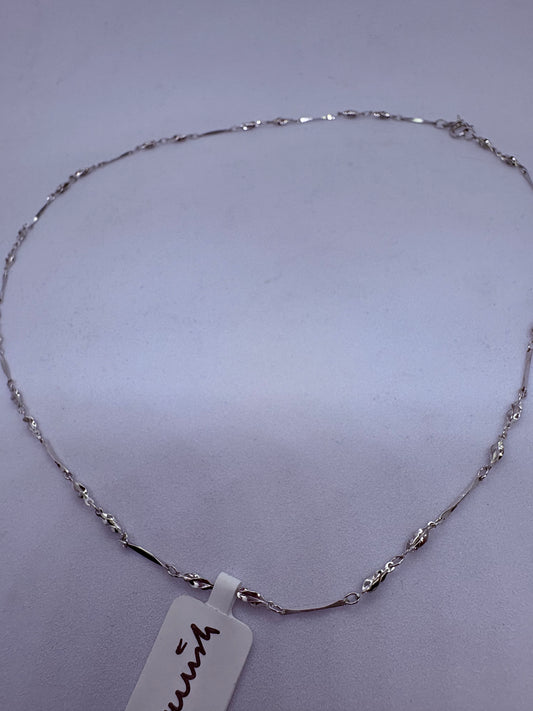 925 interlock design delicate chain