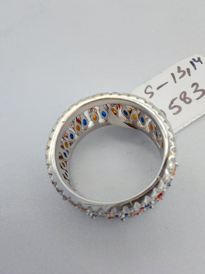 Exclusive 3 in 1 tricolour 925 ring