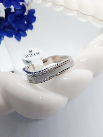 The squared elegance (mother of pearl)