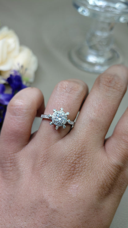 Spike of grace ring