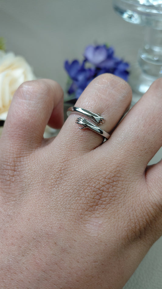 Hug of love ring