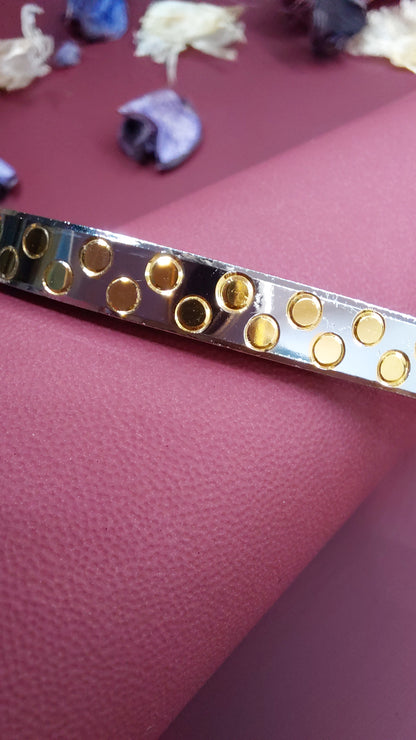 Aurum dots dual designer Bracelet