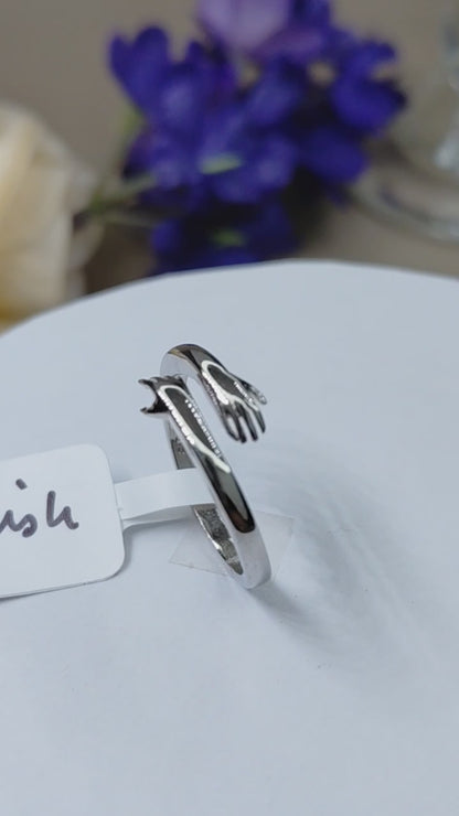 Hug of love ring